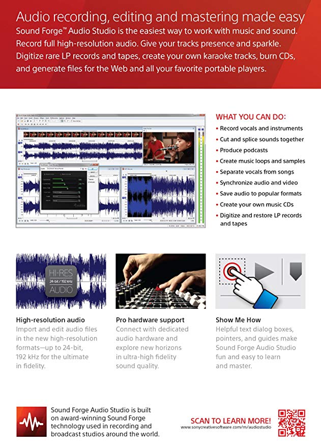Sound Forge Audio Studio 10 Download For Mac